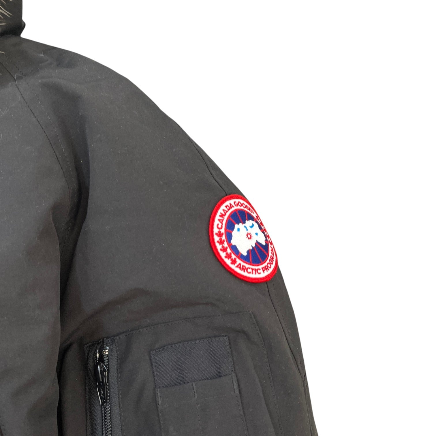 Men's Chilliwack Bomber Down Jacket Black Size L - Photo 6