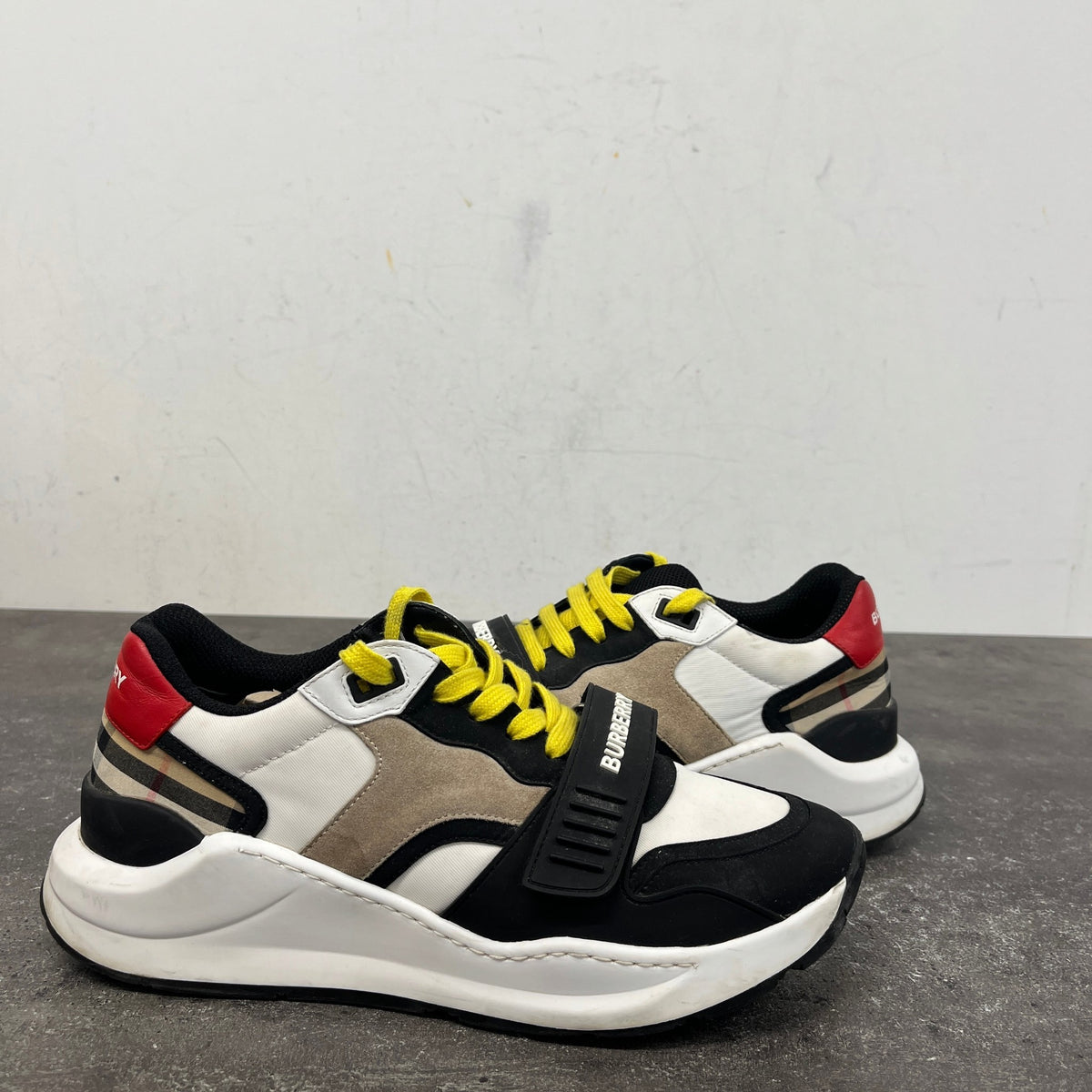 Men's Ramsey Strap Low Trainers White Size UK 7 / EU 41 - Photo 12