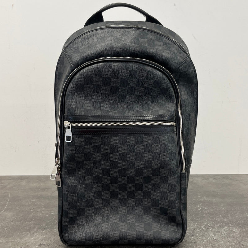 Men's Damier Graphite Michael Backpack Black