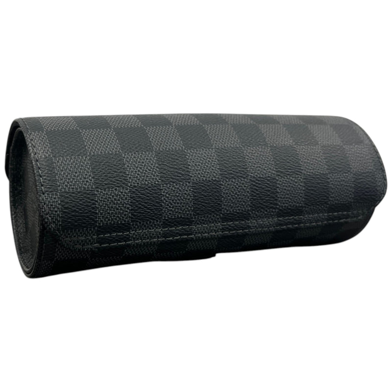Men's Damier Graphite 3 Watch Case Black