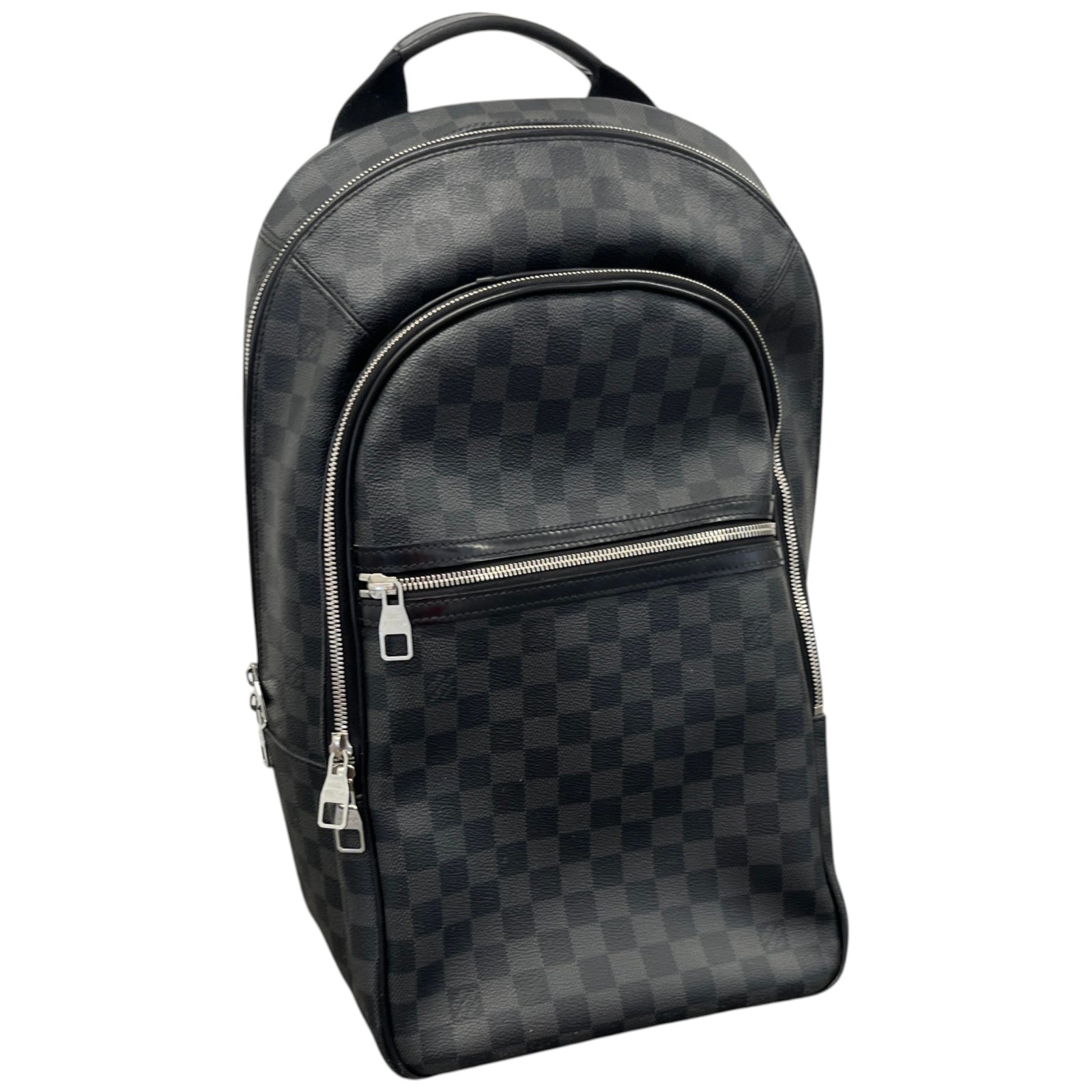 Men's Damier Graphite Michael Backpack Black - Photo 4