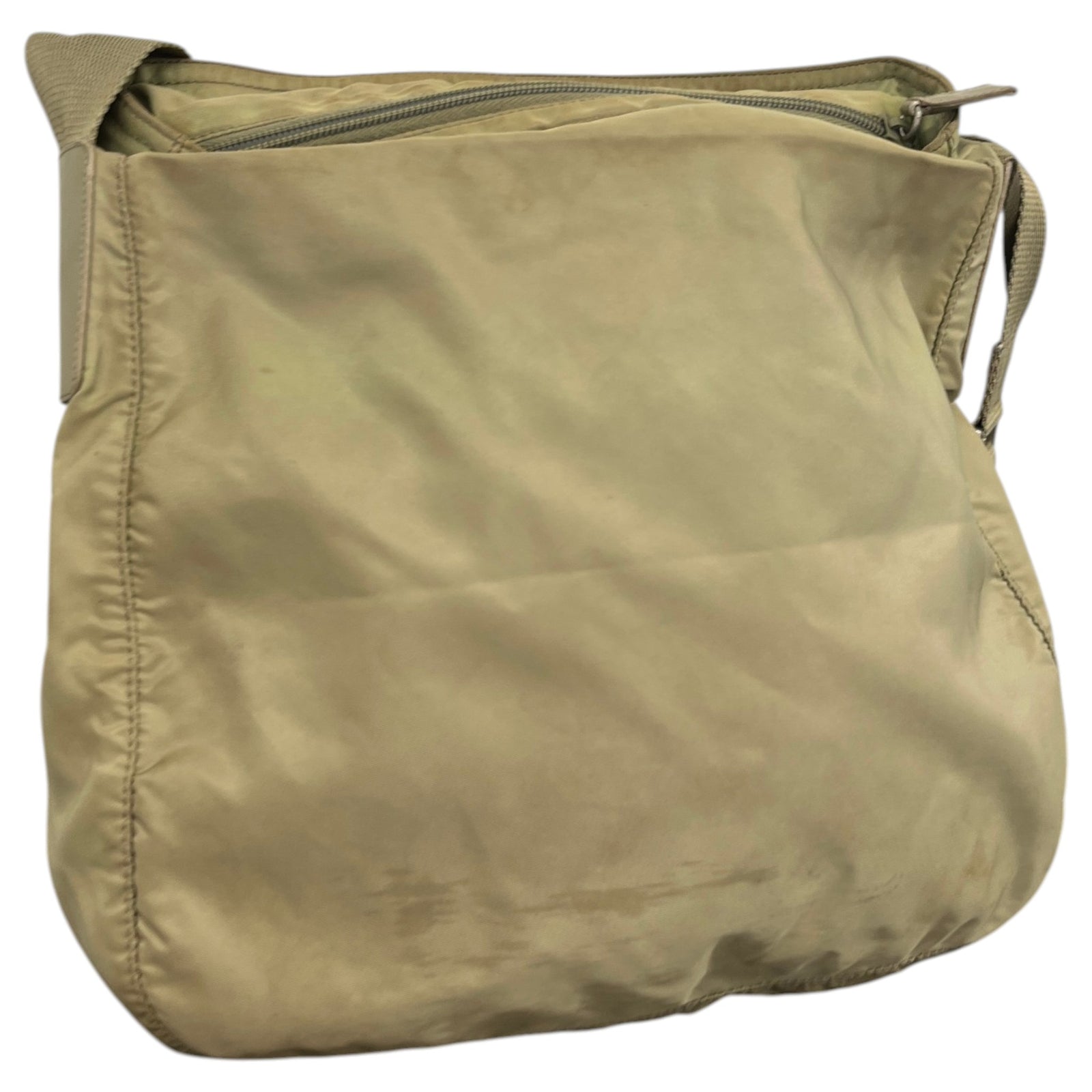 Men's Tessuto Nylon Messenger Bag Green - Photo 6