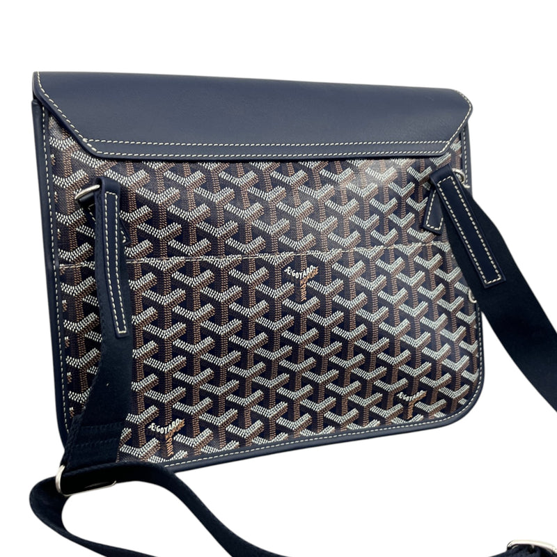 Men's Coursier Messenger Bag Navy