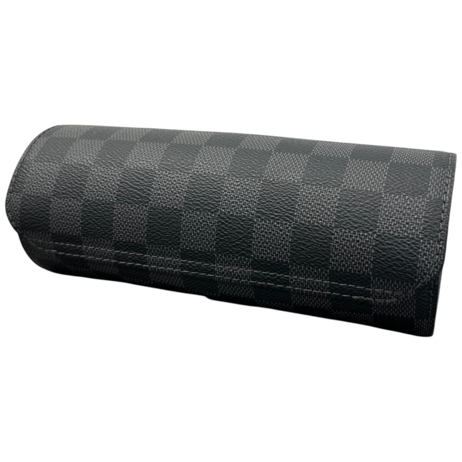 Men's Damier Graphite 3 Watch Case Black - Photo 8