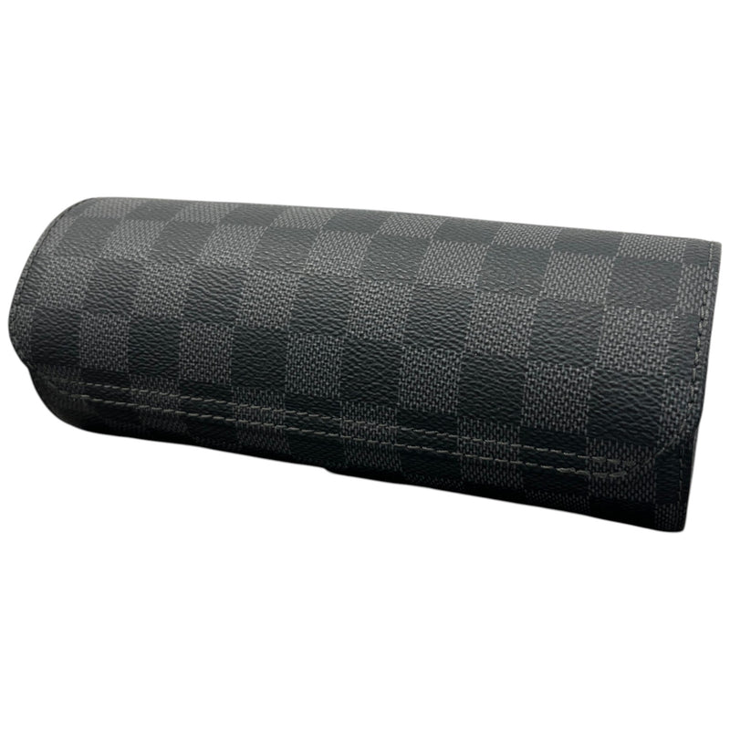 Men's Damier Graphite 3 Watch Case Black