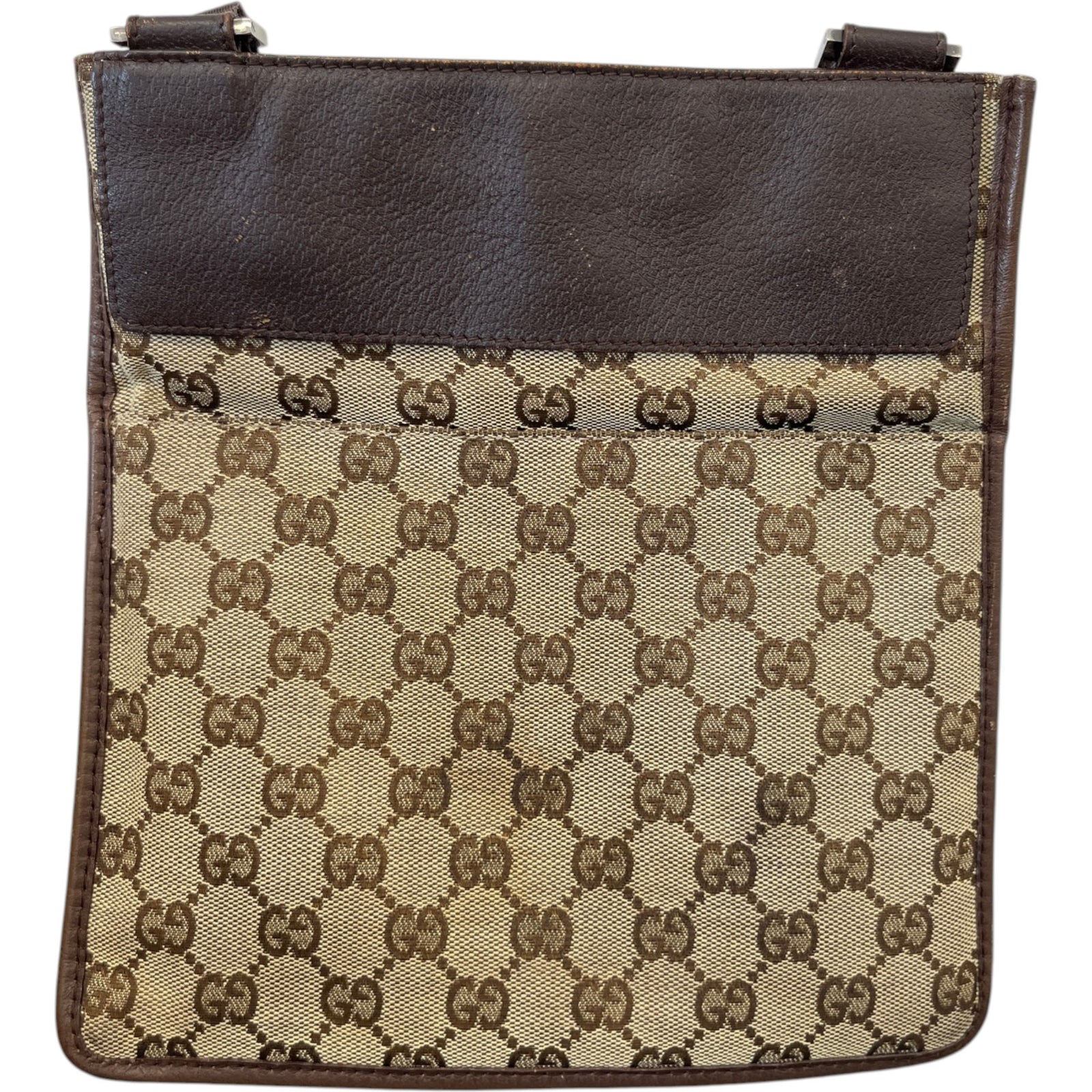 Men's Gg Supreme Messenger Bag Beige - Photo 3