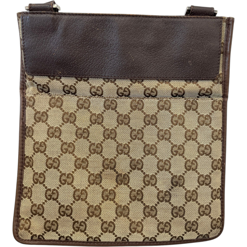 Men's Gg Supreme Messenger Bag Beige