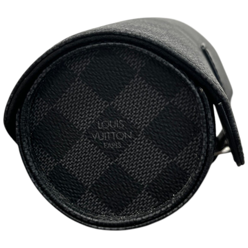 Men's Damier Graphite 3 Watch Case Black