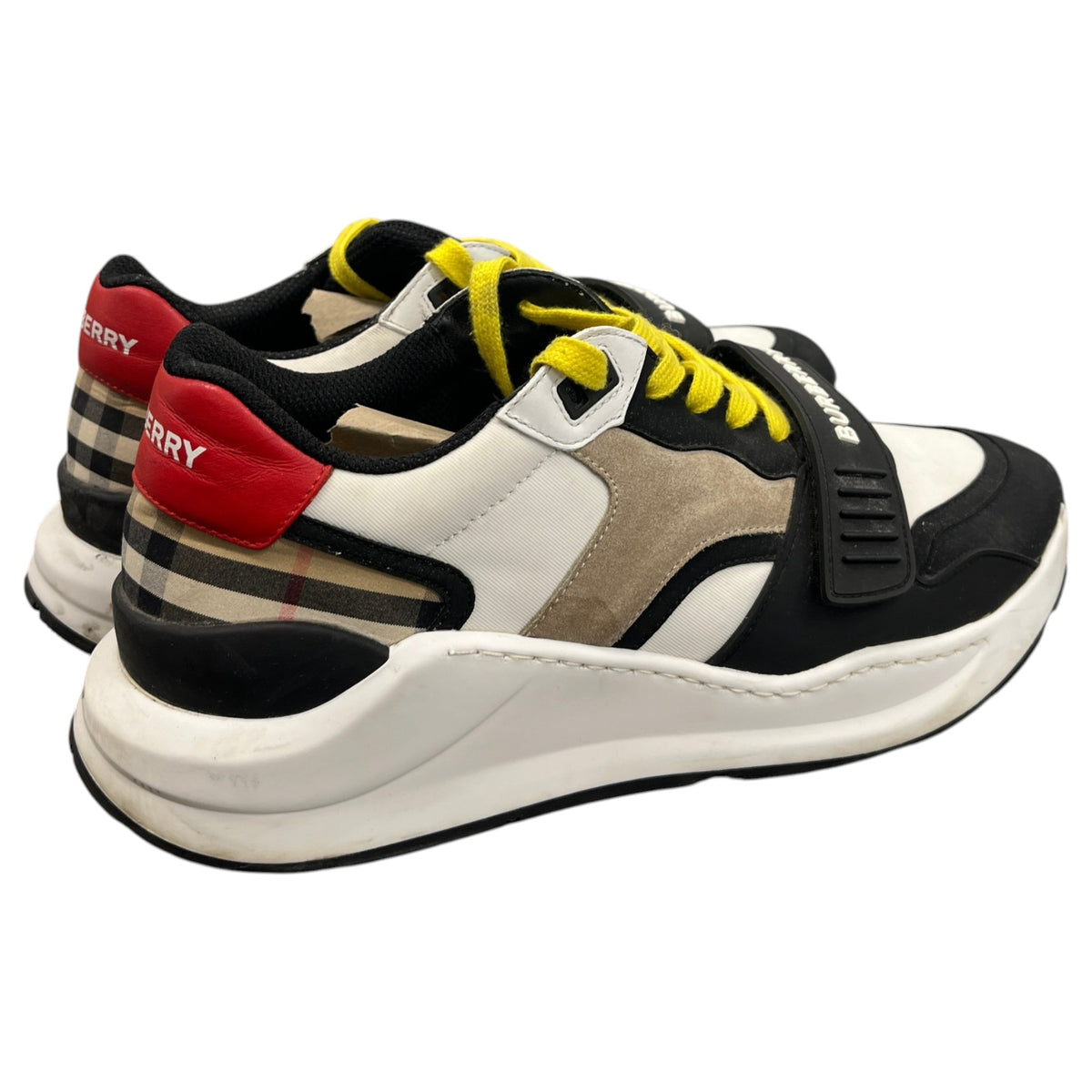 Men's Ramsey Strap Low Trainers White Size UK 7 / EU 41 - Photo 8