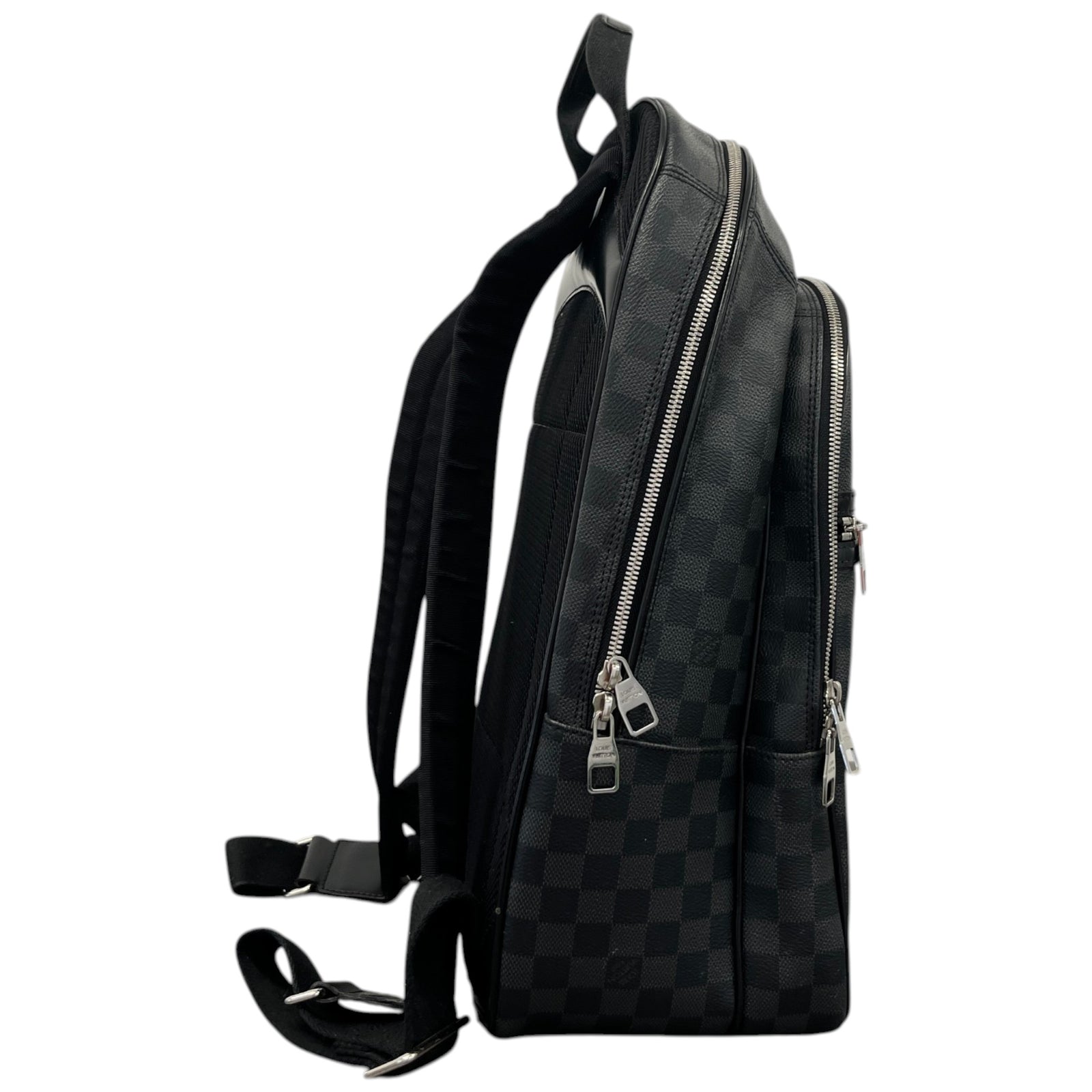 Men's Damier Graphite Michael Backpack Black - Photo 6