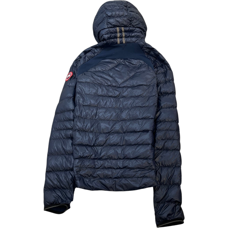 Men's Hybridge Lite Down Jacket Navy Size M