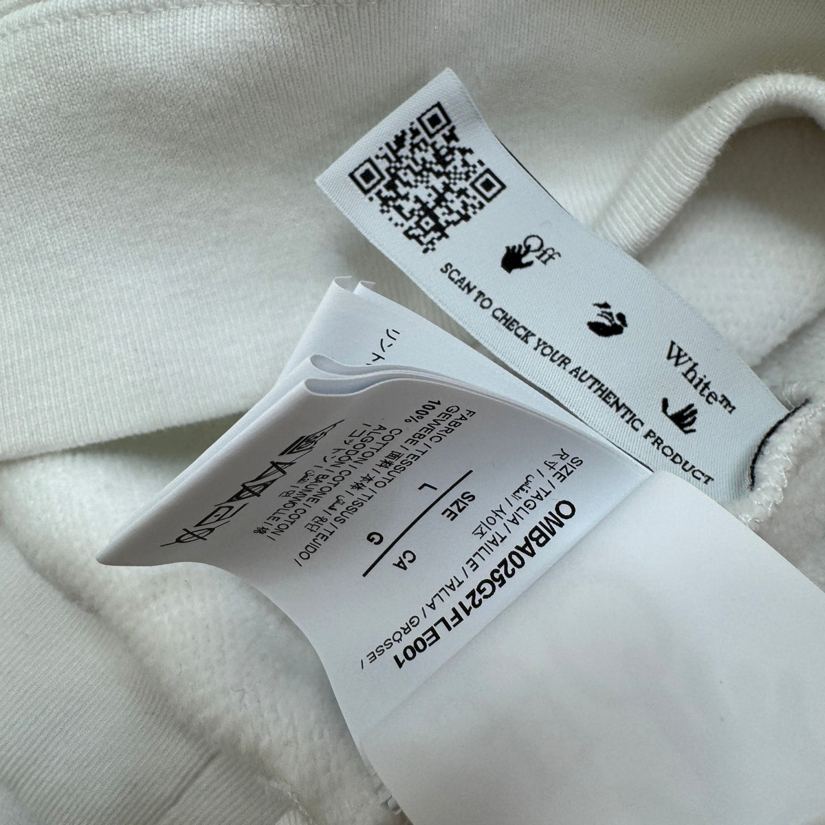 Men's X Pioneer Sound Engineering Sweatshirt White Size L - Photo 5