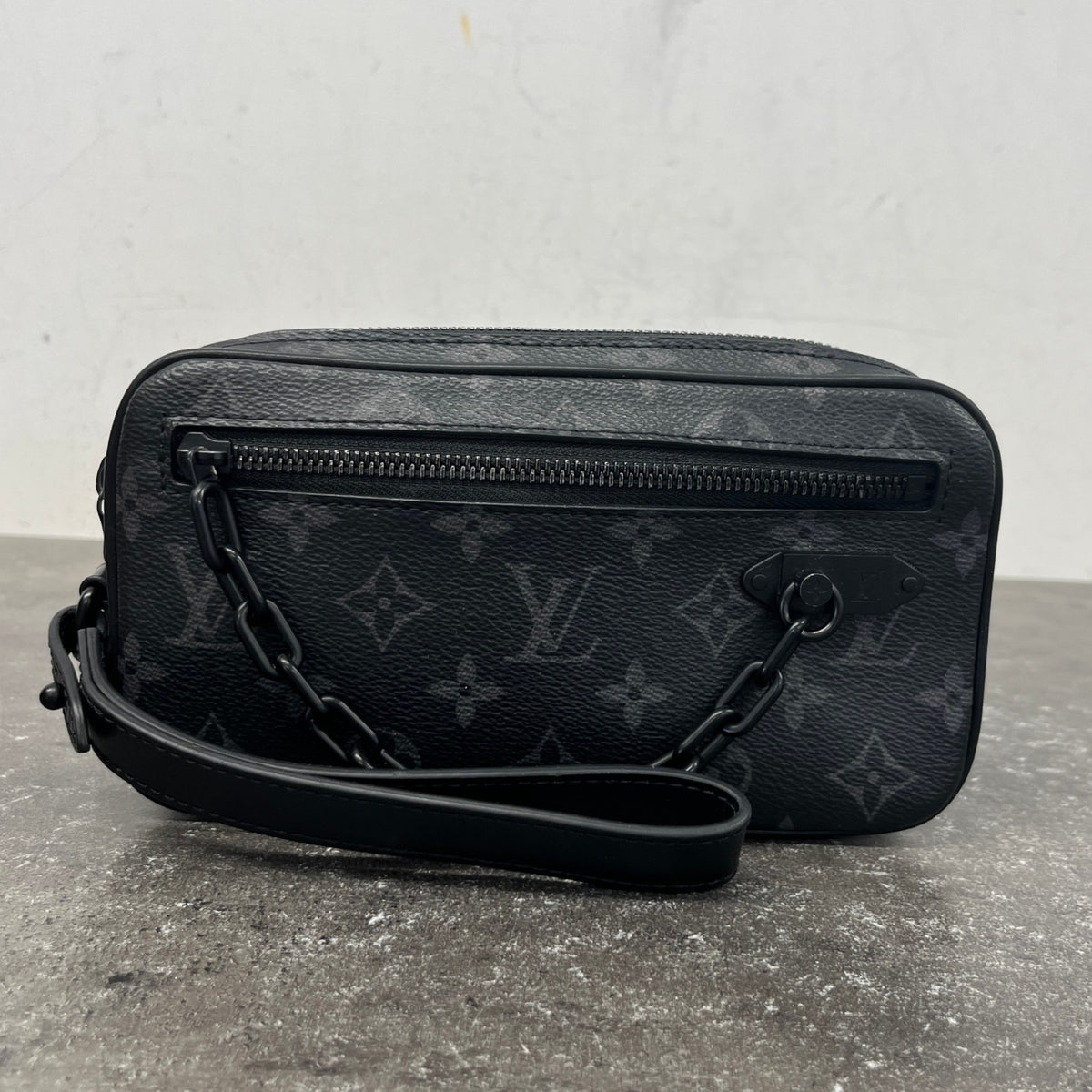 Men's Pochette Volga Pouch Black - Photo 13