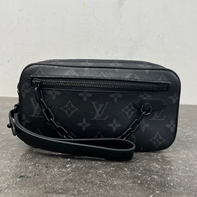 Men's Pochette Volga Pouch Black