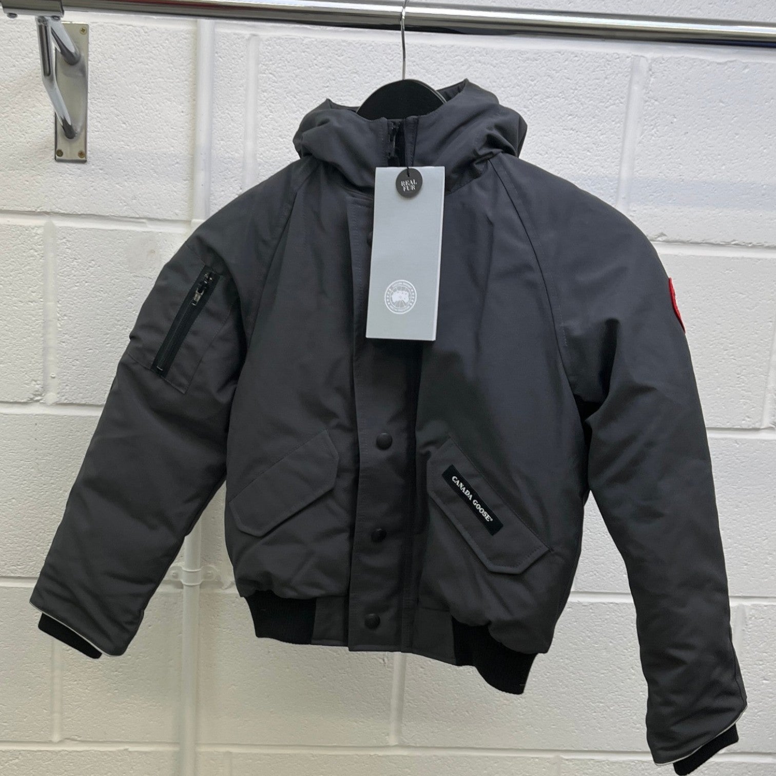 Men's Youth Chilliwack 7-8 Years Down Jacket Grey Size XXS - Photo 10