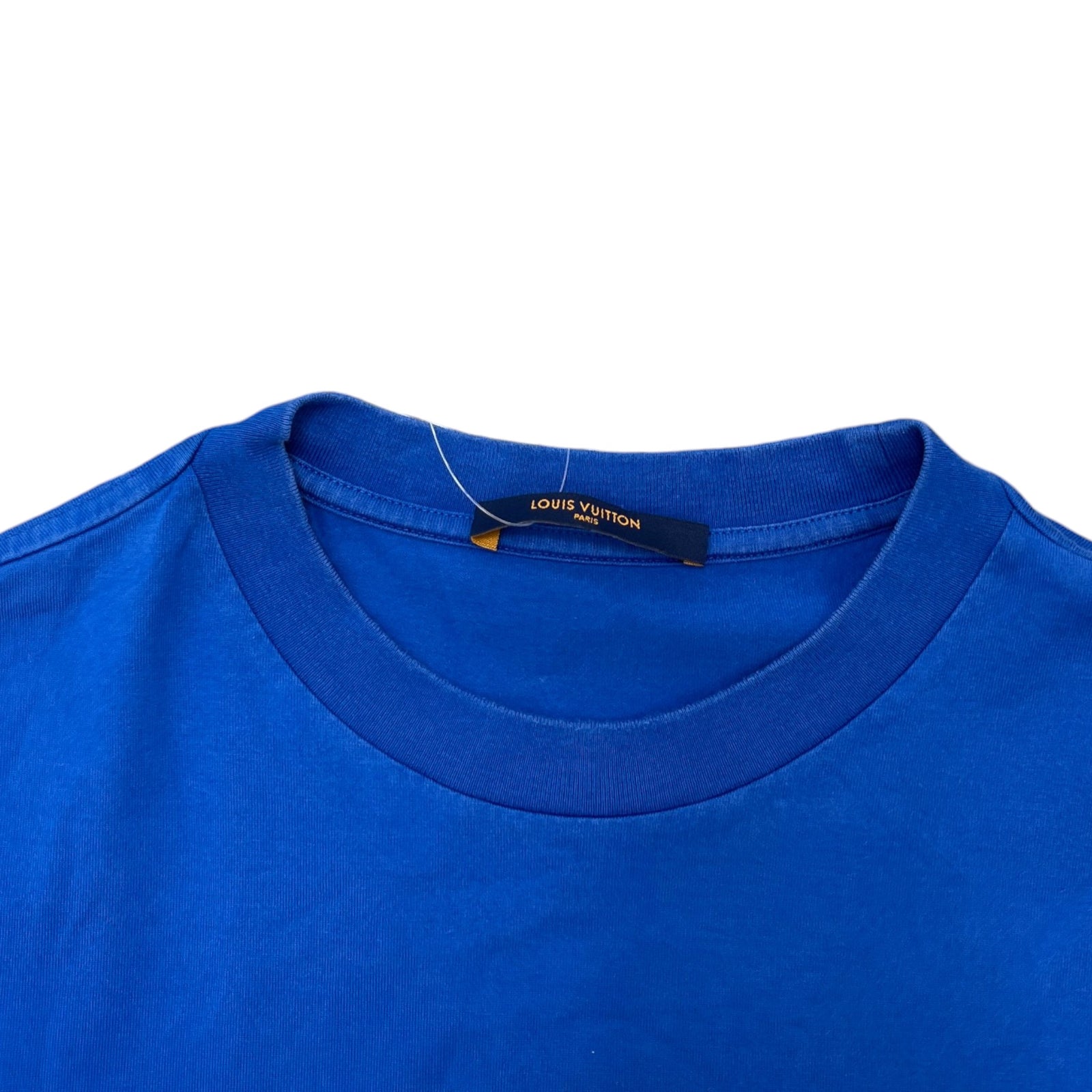 Men's Monogram Gradient T-Shirt Blue Size L - Photo 5