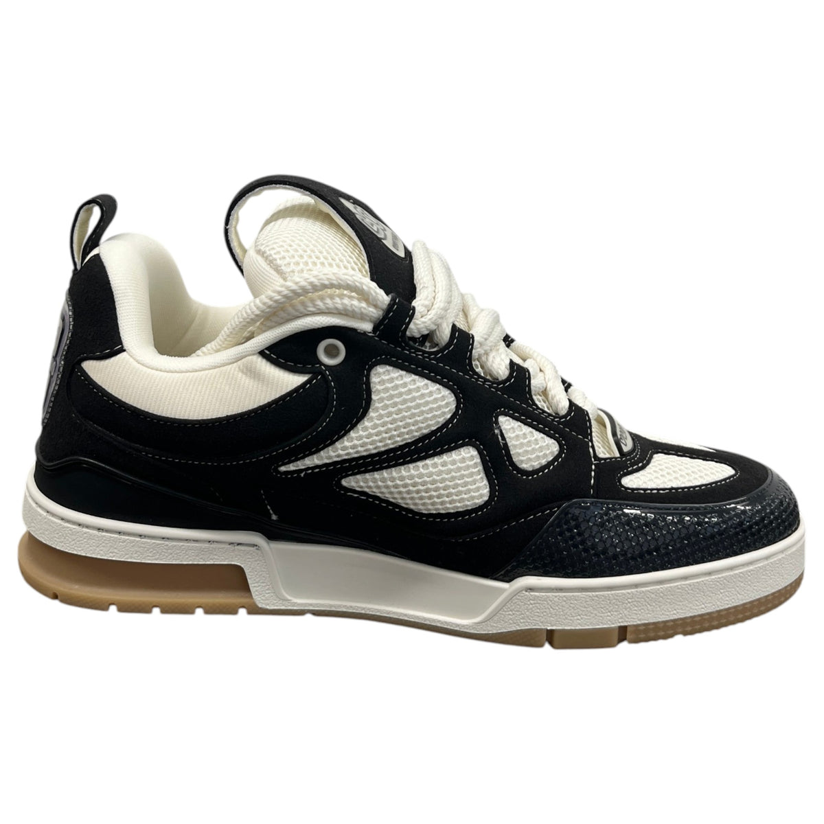 Men's Skate Low Trainers Black Size UK 8 / EU 42 - Photo 4