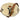 Women's Monogram Teddy Shearling Ski Belt Bag Cream