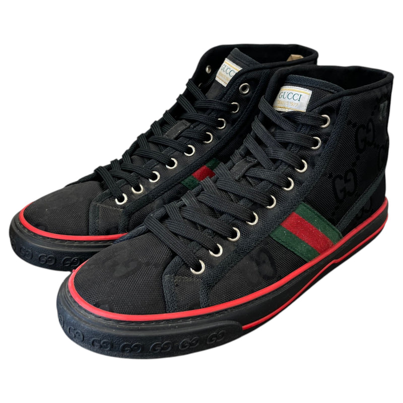 Men's Tennis 1977 High Trainers Black Size UK 7 / EU 41