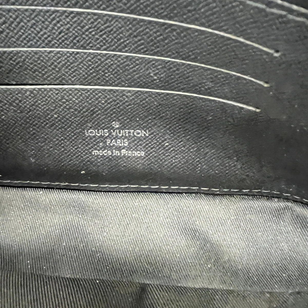 Men's Pochette Volga Pouch Black - Photo 12