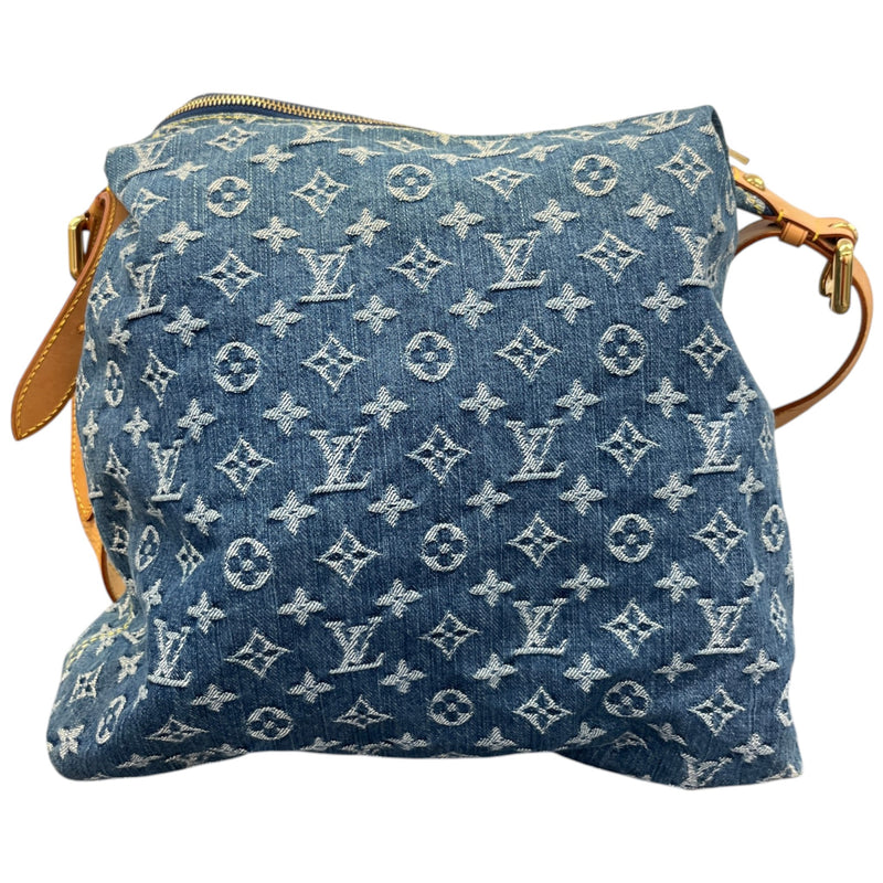 Women's Monogram Denim Baggy Gm Bag Blue