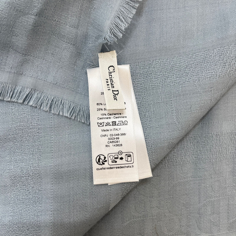 Women's Oblique Scarf Blue