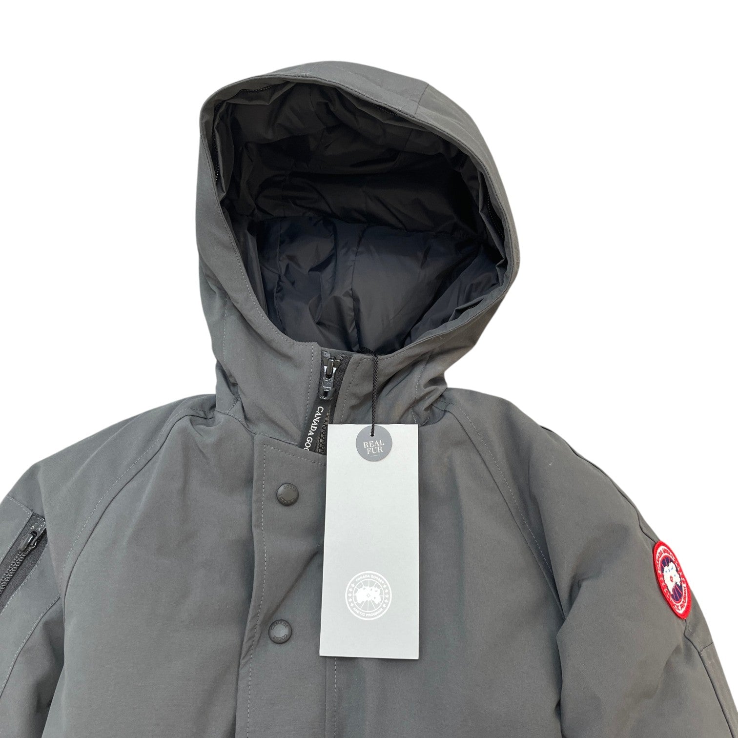 Men's Youth Chilliwack 7-8 Years Down Jacket Grey Size XXS - Photo 6