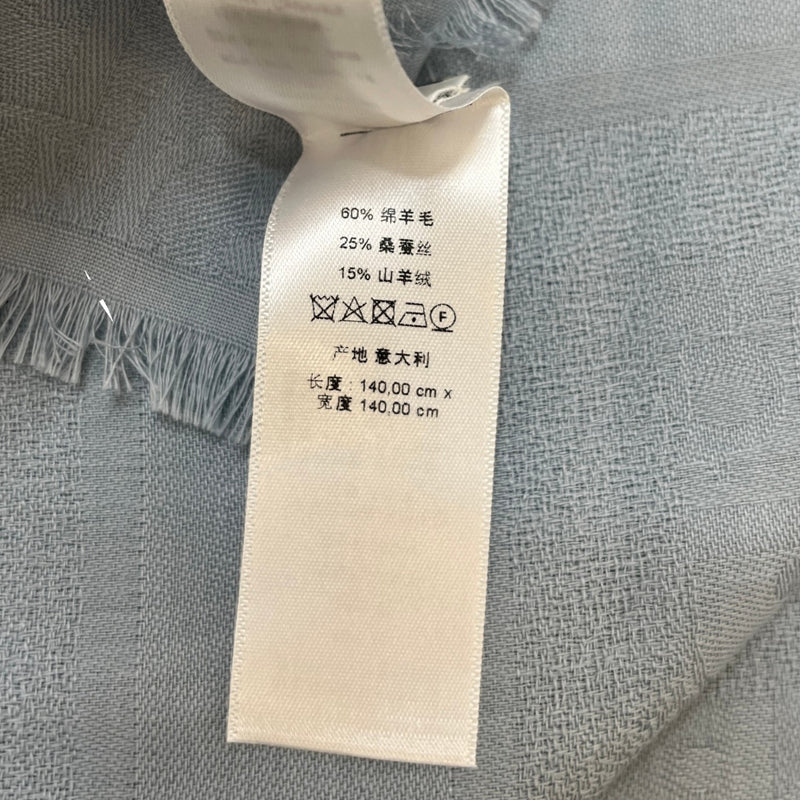 Women's Oblique Scarf Blue