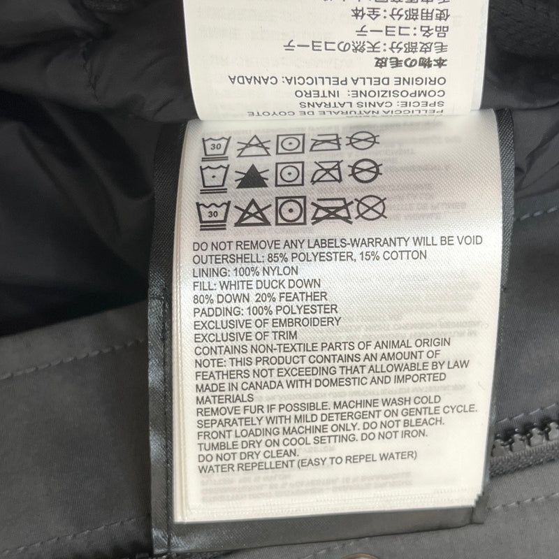 Men's Youth Chilliwack 7-8 Years Down Jacket Grey Size XXS