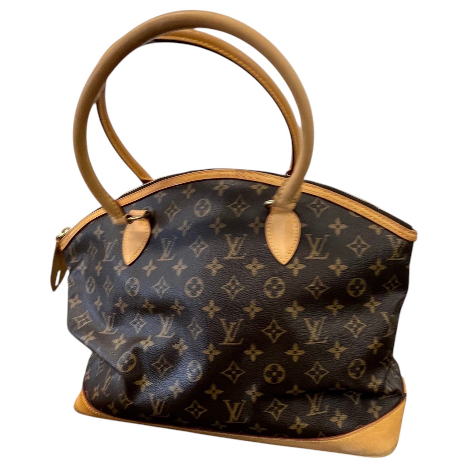 Women's Monogram Lockit Horizontal Bag Brown - Photo 4