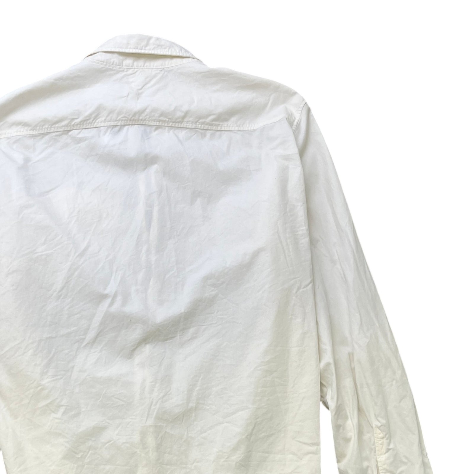 Men's Lens OverShirt Cream Size XXXL - Photo 4