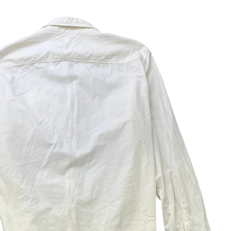 Men's Lens OverShirt Cream Size XXXL