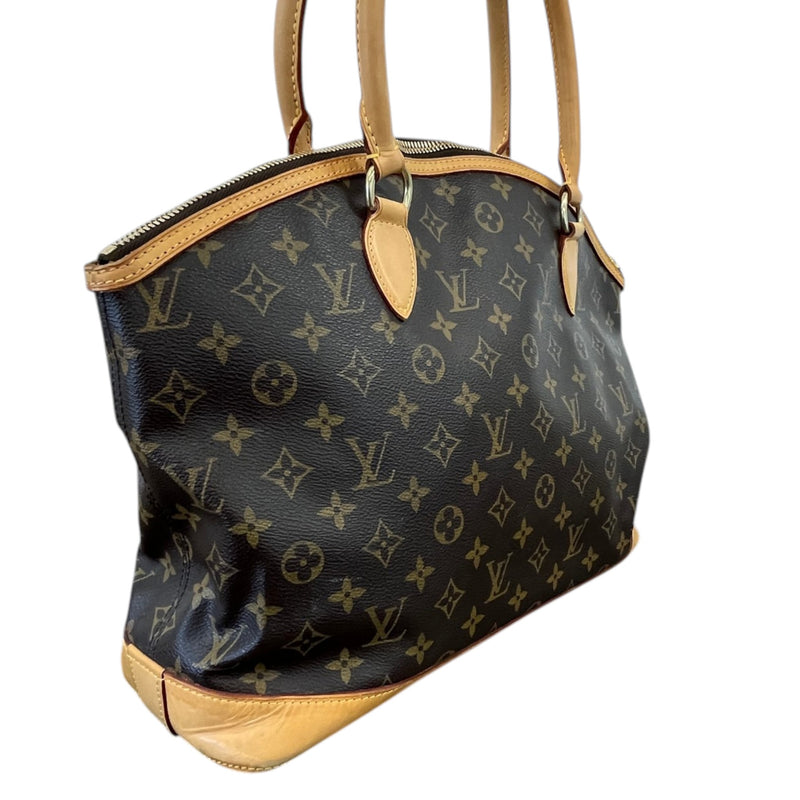 Women's Monogram Lockit Horizontal Bag Brown
