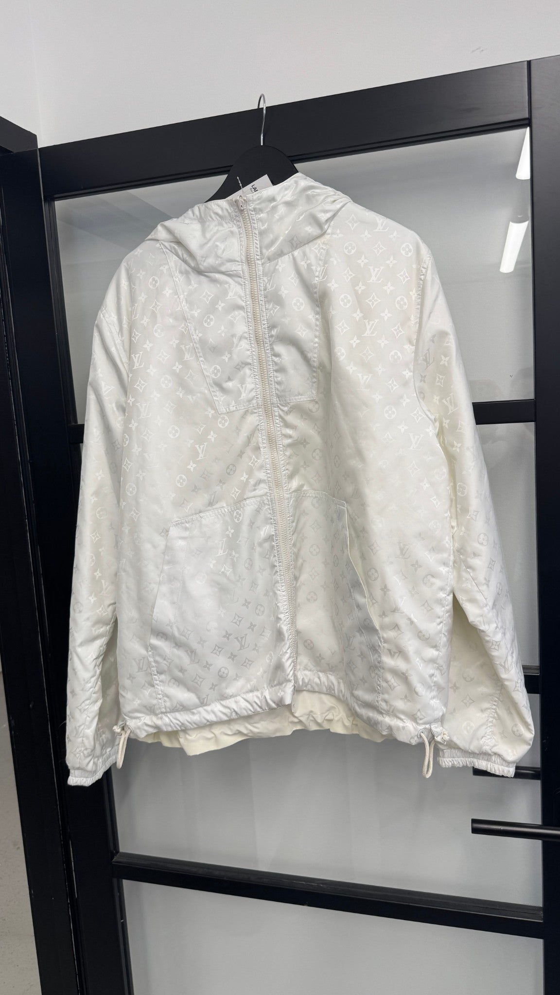 Men's Monogram Reversible Windbreaker White Size XL - Photo 9
