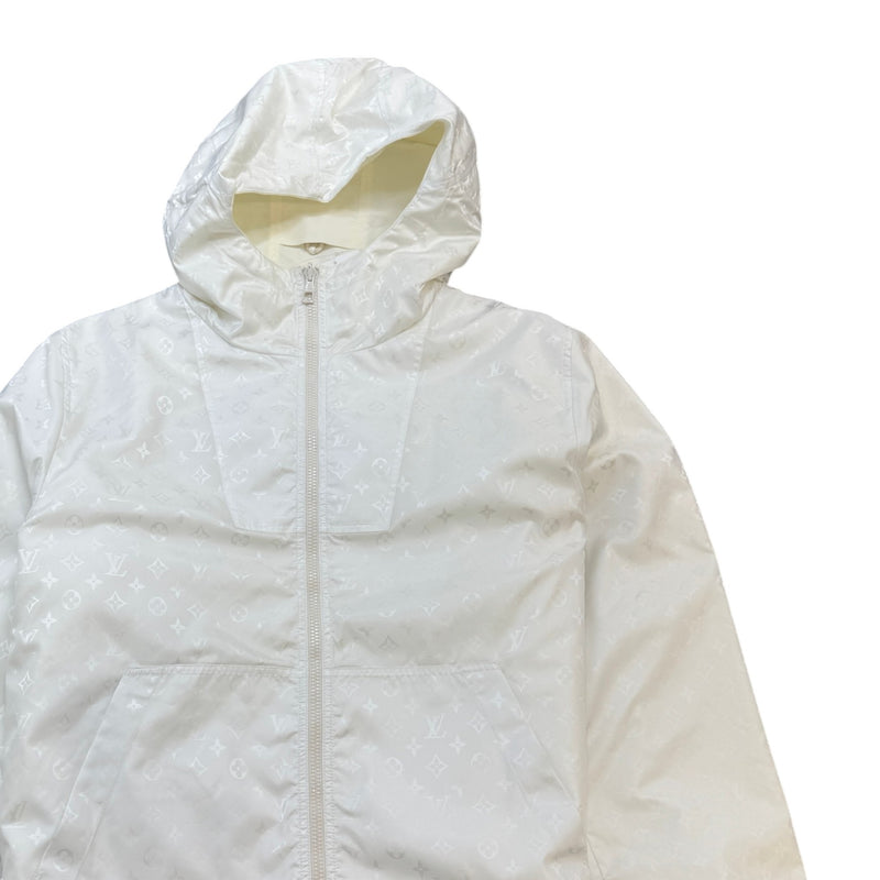 Men's Monogram Reversible Windbreaker White Size XL