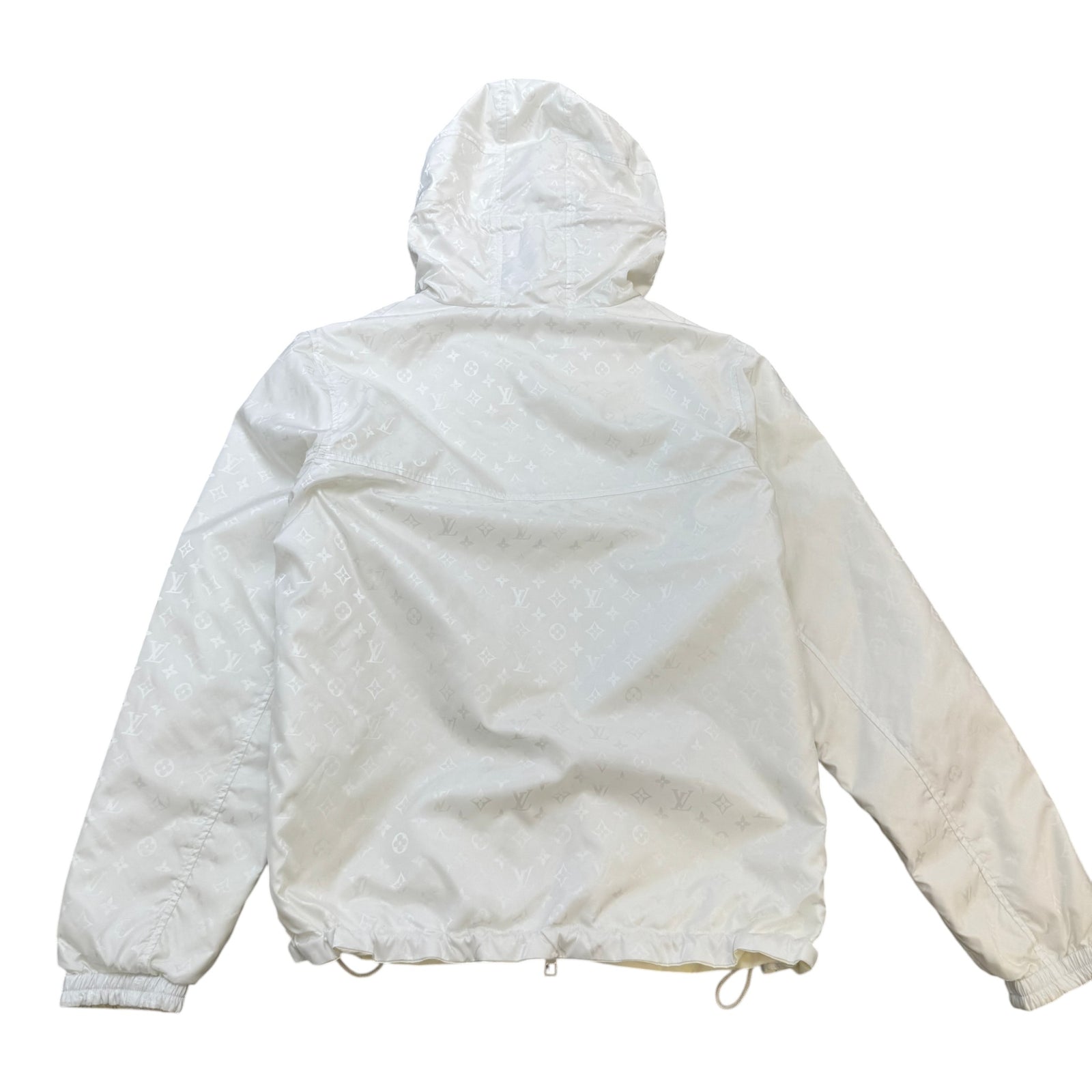 Men's Monogram Reversible Windbreaker White Size XL - Photo 4