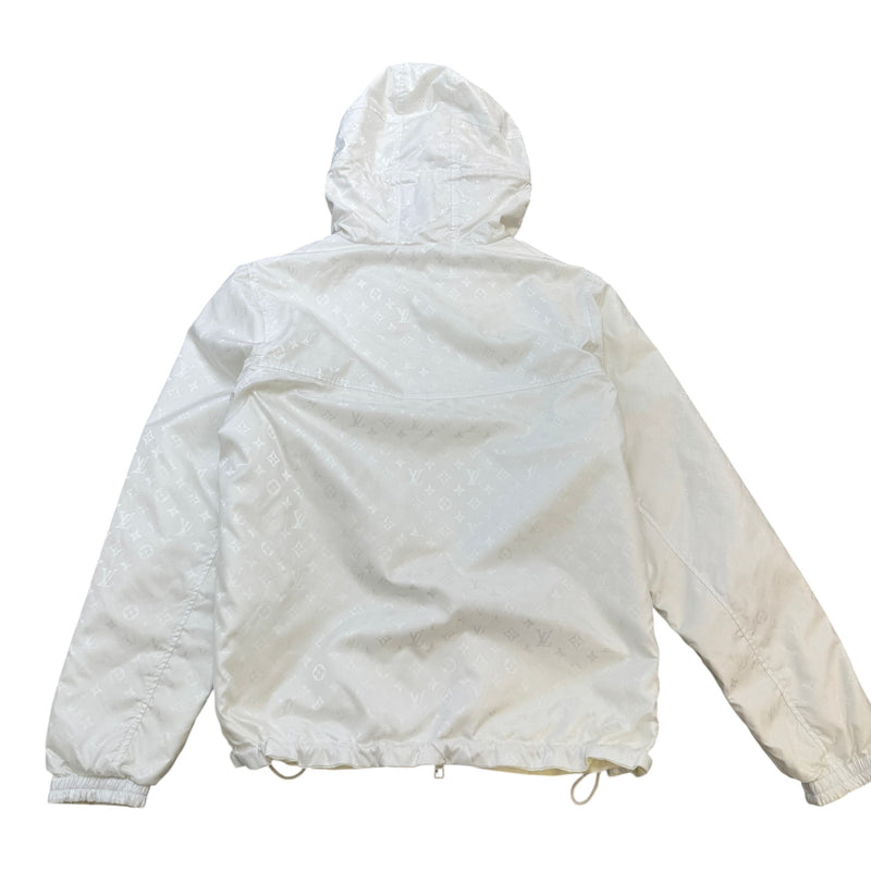 Men's Monogram Reversible Windbreaker White Size XL