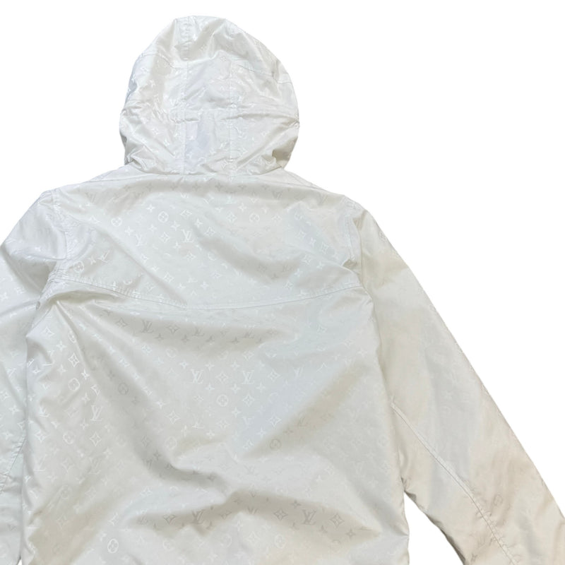 Men's Monogram Reversible Windbreaker White Size XL