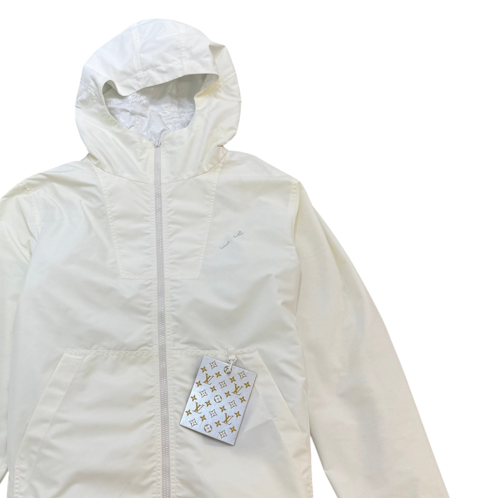 Men's Monogram Reversible Windbreaker White Size XL - Photo 7