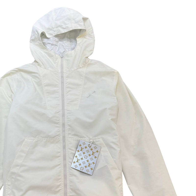 Men's Monogram Reversible Windbreaker White Size XL