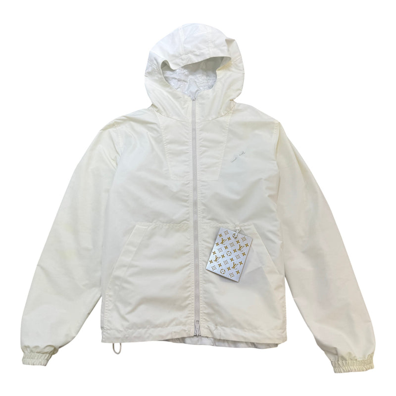 Men's Monogram Reversible Windbreaker White Size XL