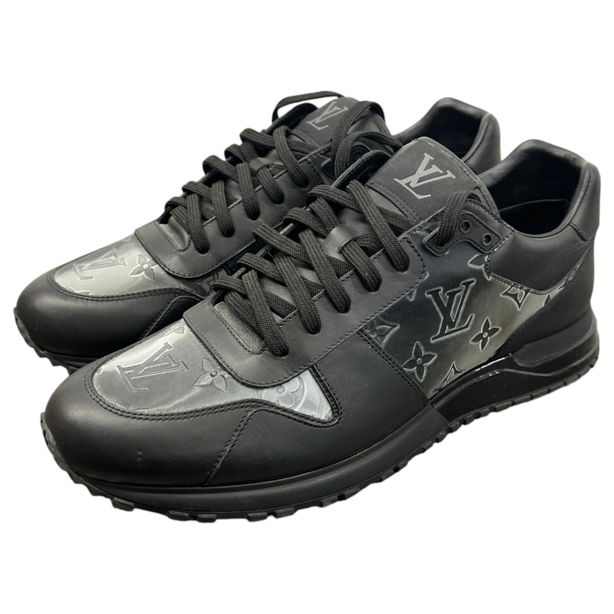 Men's Run Away Low Trainers Black Size UK 9 / EU 43 - Photo 9