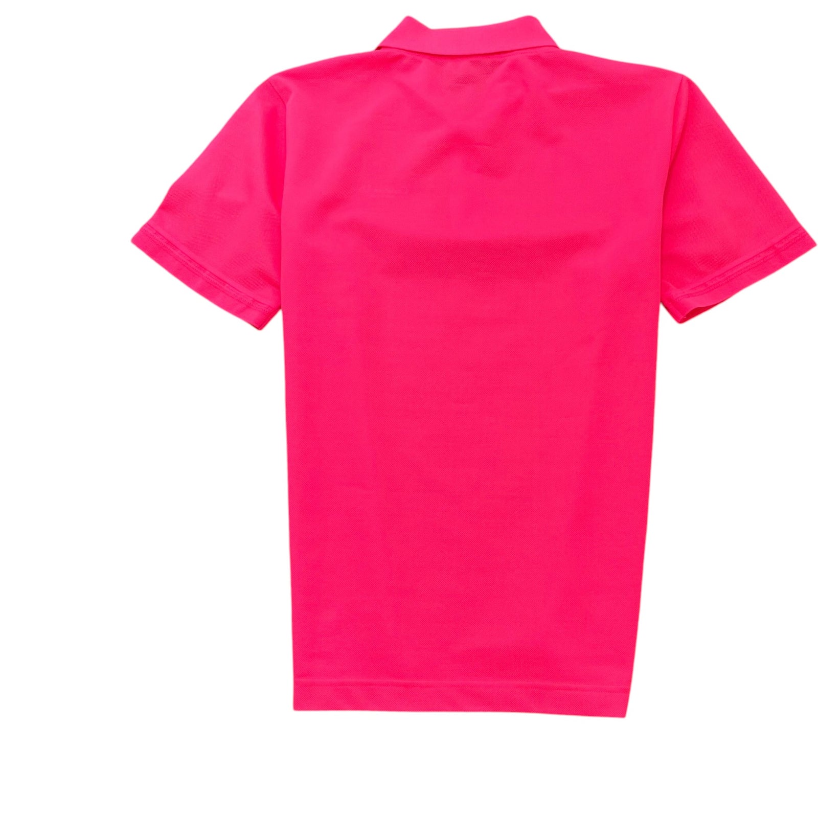 Men's Embroidered Logo Polo Shirt Pink Size M - Photo 2