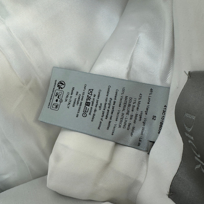 Men's Tailored Trousers Grey Size XL / W36