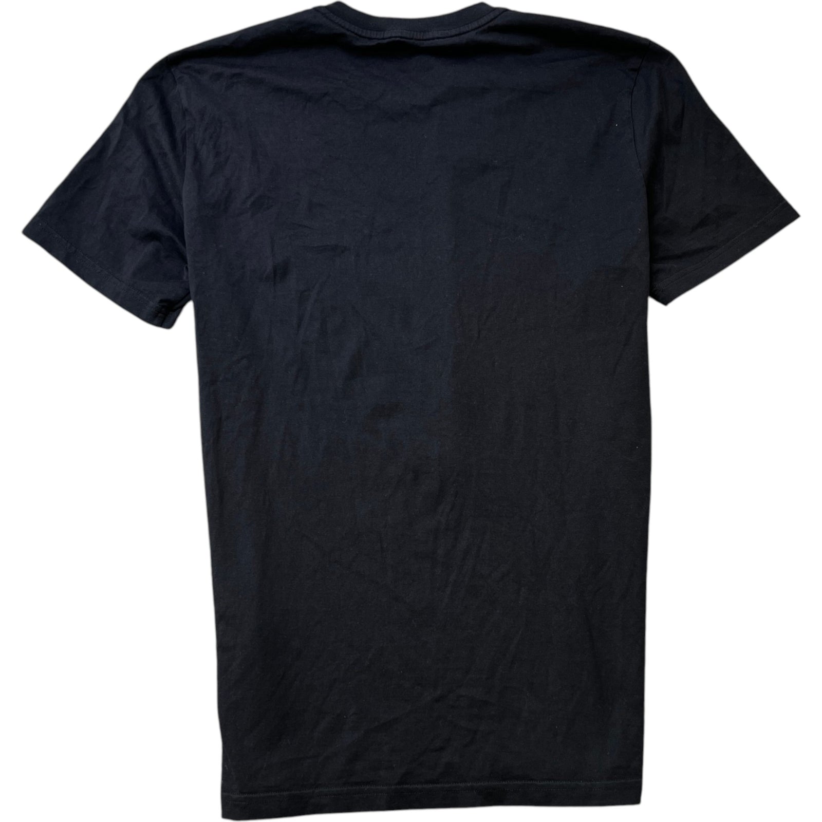 Men's Distressed Logo Top Black Size M - Photo 2