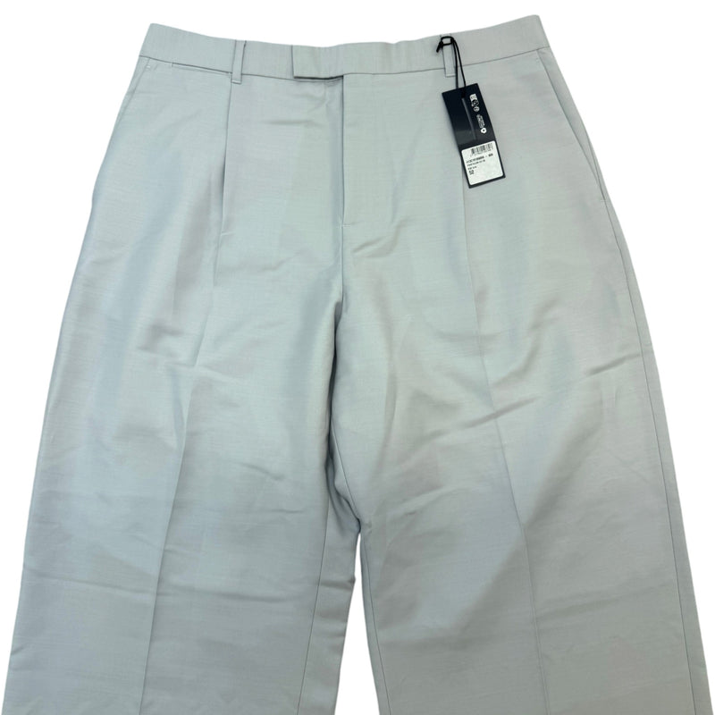 Men's Tailored Trousers Grey Size XL / W36
