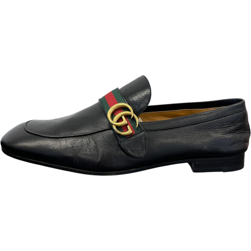 Men's Donnie Gg Web Loafers Black Size EU 45.5 / UK 11.5