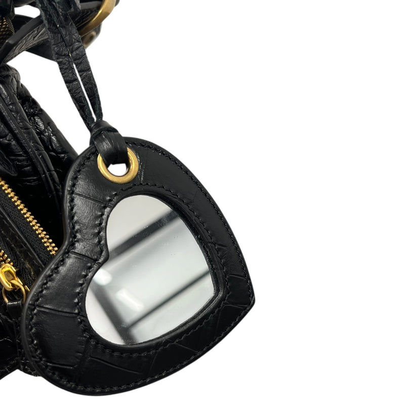 Women's Le Cagole XS Shoulder Crossbody Bag Black