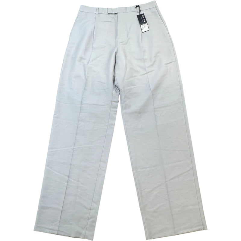 Men's Tailored Trousers Grey Size XL / W36