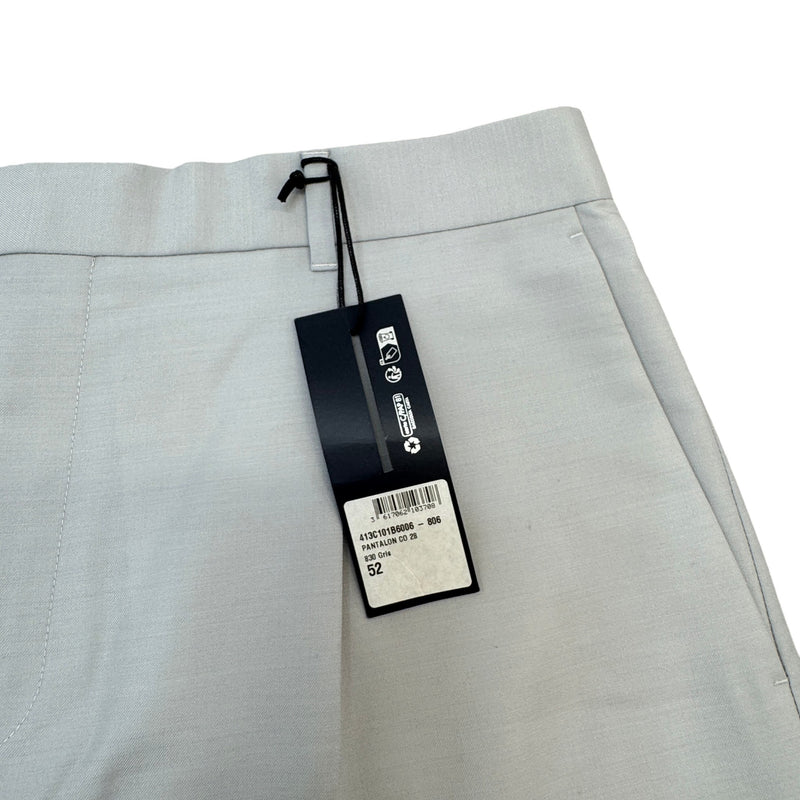 Men's Tailored Trousers Grey Size XL / W36